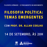 Encontro on-line aborda temas emergentes sobre Filosofia Política