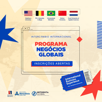 Estão abertas as inscrições para Intercâmbio do Programa Negócios Globais