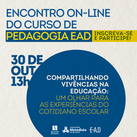 Estudantes e egressas de Pedagogia EAD promovem encontro on-line sobre experiências do cotidiano escolar