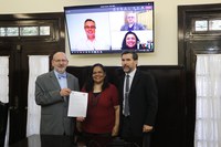 Faculdade de Teologia realiza acordo de parceria com o Instituto Bíblico Teológico Metodista de Portugal