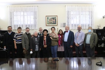 Faculdade de Teologia recebe visita de representantes do Conselho Latino-Americano de Igrejas