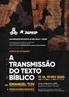 Fateo divulga curso de extensão sobre Transmissão do texto Bíblico