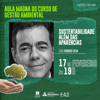 Gestão Ambiental EAD promove aula magna em 17 de fevereiro