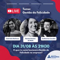 Gestão da Felicidade é tema de encontro promovido pelo Programa Aluno Convida do curso de Administração