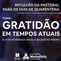Gratidão em tempos atuais