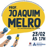 Grupo de Pesquisa Paulo Freire do Programa de Pós-graduação em Educação entrevista professor Joaquim Melro da Universidade de Lisboa