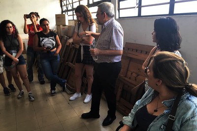 Alunos de Serviço Social no antigo Doi-Codi 