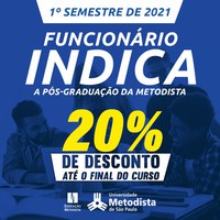 Indique a pós-graduação da Metodista para seus contatos