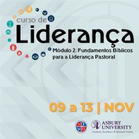 Inscrições abertas para o 2°módulo do Curso de Liderança
