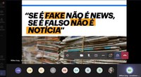 Jornalista convoca a população a ter responsabilidade ética na multiplicação de mensagens