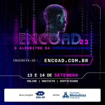 Maior evento anual do CRA-SP acontecerá nos dias 13 e 14 de setembro Maior evento anual do CRA-SP acontecerá nos dias 13 e 14 de setembro