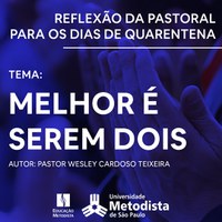 Melhor é serem dois