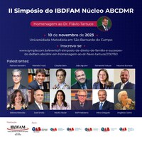 Metodista irá sediar II simpósio do IBDFAM - Núcleo ABCDMR
