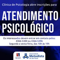 Metodista oferece atendimento psicológico