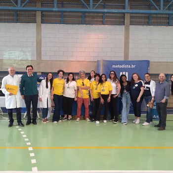 Metodista participa da Feira de Profissões do Colégio Harmonia Metodista participa da Feira de Profissões do Colégio Harmonia