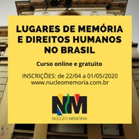 Metodista participa do curso “Lugares de Memória e Direitos Humanos no Brasil”
