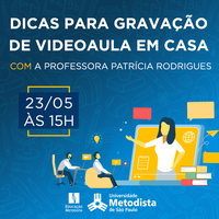 Metodista promove encontro com dicas de gravação de videoaulas