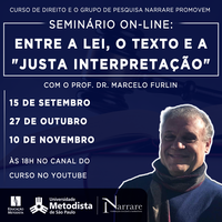 Metodista promove seminário sobre a lei e suas interpretações na atualidade
