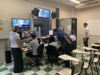 Metodista recebe alunos do Colégio Stagio para visitação no campus Rudge Ramos
