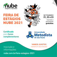 Metodista tem participação confirmada na segunda edição da Feira de Estágios NUBE