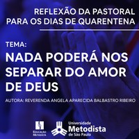 Nada poderá nos separar do Amor de Deus