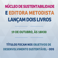 Núcleo de Sustentabilidade promove lançamento de livros sobre ODS