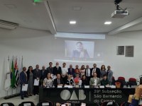 OAB-São Bernardo faz homenagem a docentes de Direito da Metodista pelo Dia do Professor