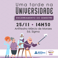 Participe do encontro Tarde na Universidade