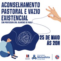 Curso de Aconselhamento Pastoral promove palestra sobre como tratar o vazio existencial