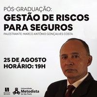 Pós-graduação em Gestão de Riscos para Seguros promove palestra para interessados e profissionais da área