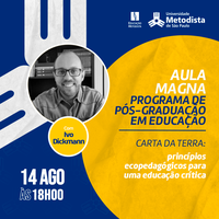 PPGE organiza aula magna sobre princípios ecopedagógicos para uma educação crítica
