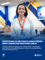 Professora da Metodista vence Prêmio Ibero-Americano Bartomeu Melià