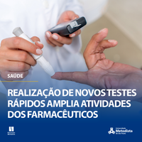 Realização de novos testes rápidos amplia atividades dos farmacêuticos