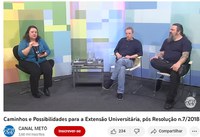 Seminário de Extensão promove mesa de abertura on-line