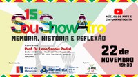 Sou Show Afro chega à 15ª edição neste 22 de novembro. Participe!