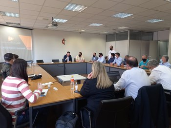 UMESP recebe diretor da Agência de Desenvolvimento Econômico do ABC