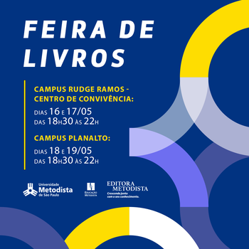 Universidade Metodista de São Paulo promove Feira de Livros